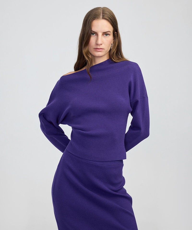 Ipekyol Asymmetric Knit Sweater - Image 1