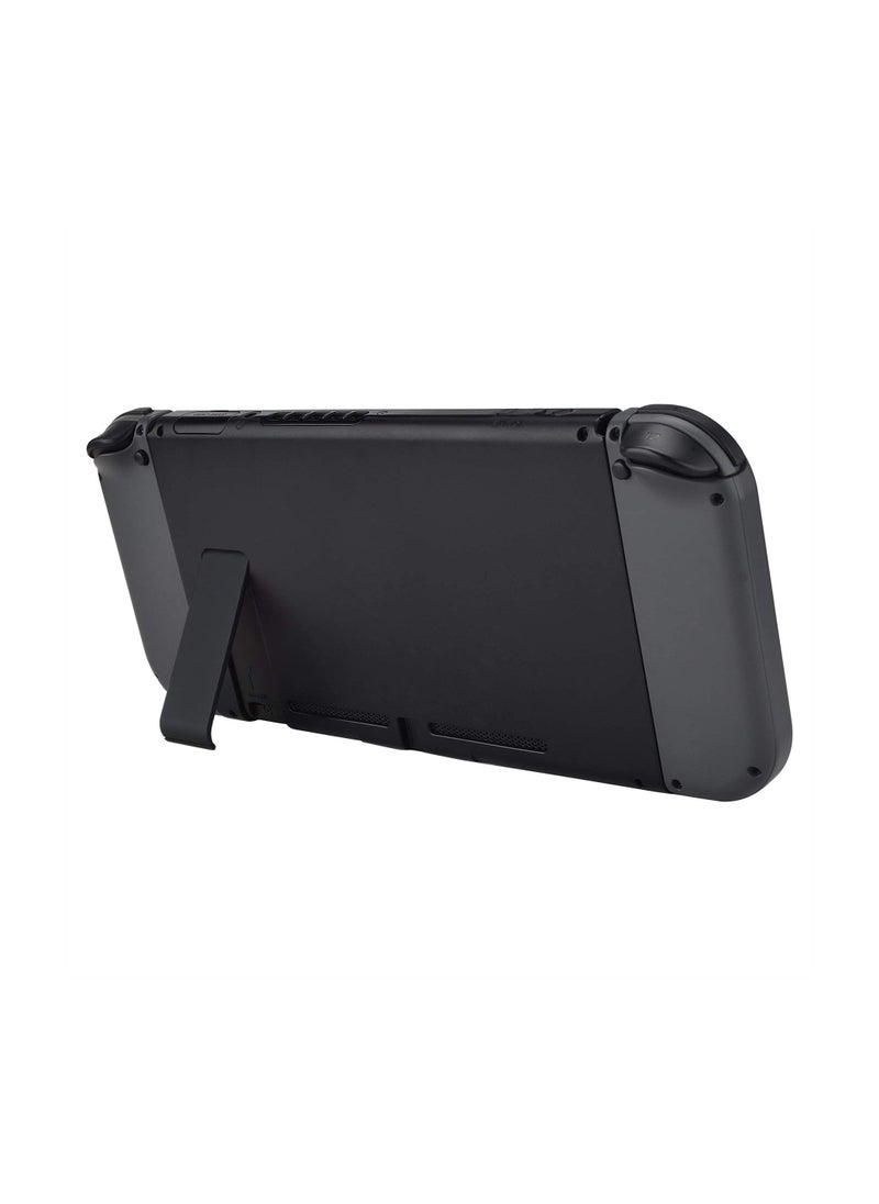 SYOSI - Kickstand for Nintendo Switch Console, 2 Set of Black Soft Touch Replacement Back Bracket Holder Kick Stand for Nintendo Switch - Console NOT Included - Image 1