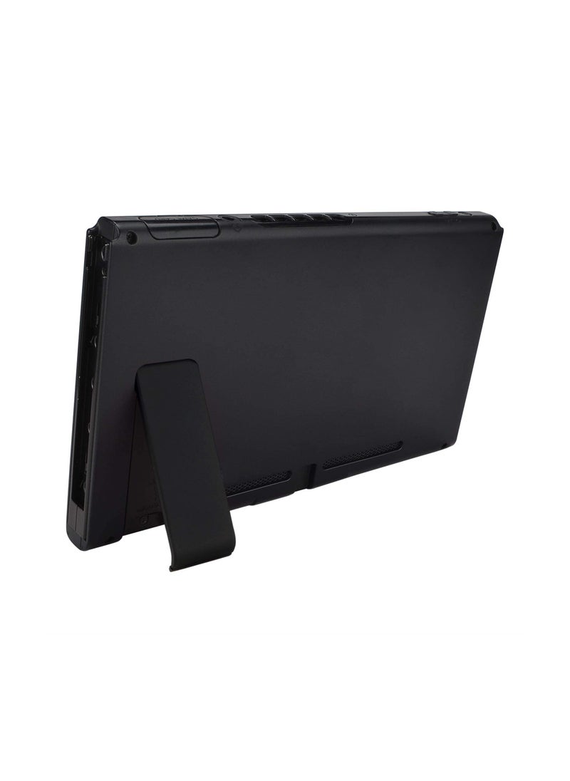 SYOSI - Kickstand for Nintendo Switch Console, 2 Set of Black Soft Touch Replacement Back Bracket Holder Kick Stand for Nintendo Switch - Console NOT Included - Image 1