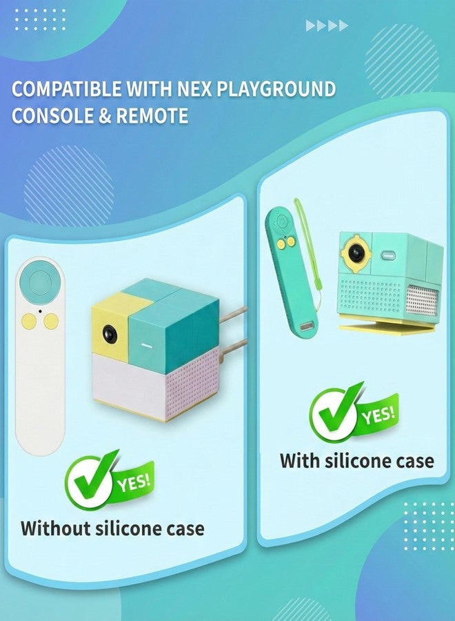 رف جداري شفاف من الأكريليك من WEIMINLI لجهاز ألعاب Nex Playground وجهاز التحكم عن بُعد، وحامل عائم لملحقات Nex Playground، وحامل موفر للمساحة لجهاز ألعاب Nex Playground - Image 2
