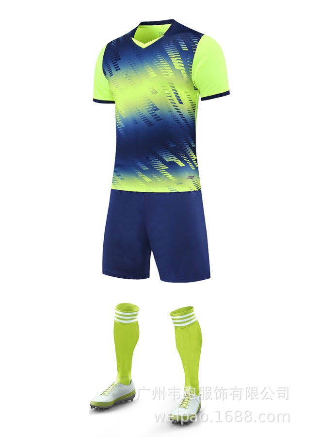 Fluorescent Green Football Jersey - Image 1