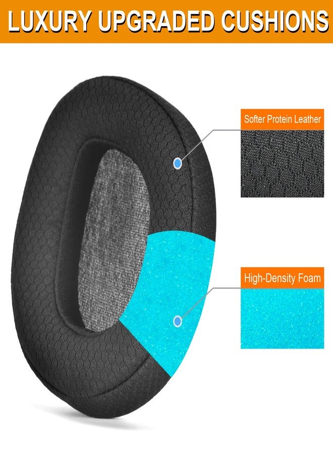 defean وسادات أذن وميكروفون ستيلث 600 جين 3 بديل من فوم ديفين متوافقة مع سماعات تيرتل بيتش ستيلث 600 جين 2/600 جين 2 يو إس بي/600 جين 2 ماكس/600 جين 3(600XB)/500 XB - Image 5