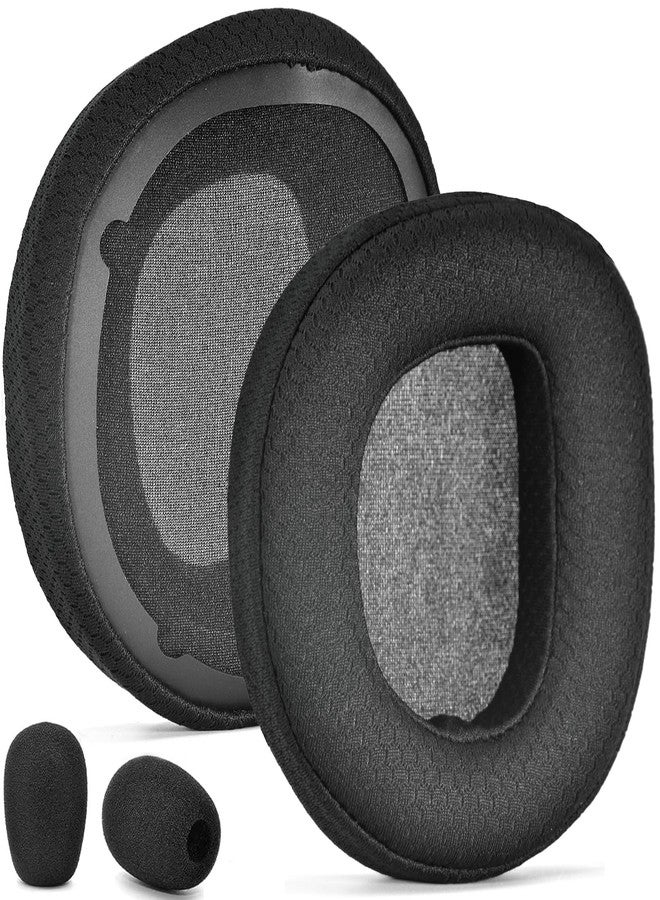 defean وسادات أذن وميكروفون ستيلث 600 جين 3 بديل من فوم ديفين متوافقة مع سماعات تيرتل بيتش ستيلث 600 جين 2/600 جين 2 يو إس بي/600 جين 2 ماكس/600 جين 3(600XB)/500 XB - Image 1