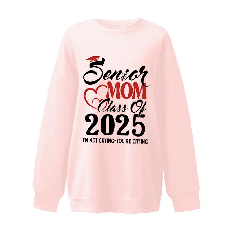 2024 New Korean-style and Letter Printing Round Neck Sweat Explosive Loose Casual Elegant Trendy Ins Women - Image 2