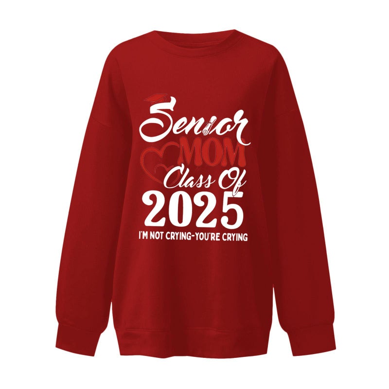 2024 New Korean-style and Letter Printing Round Neck Sweat Explosive Loose Casual Elegant Trendy Ins Women - Image 3