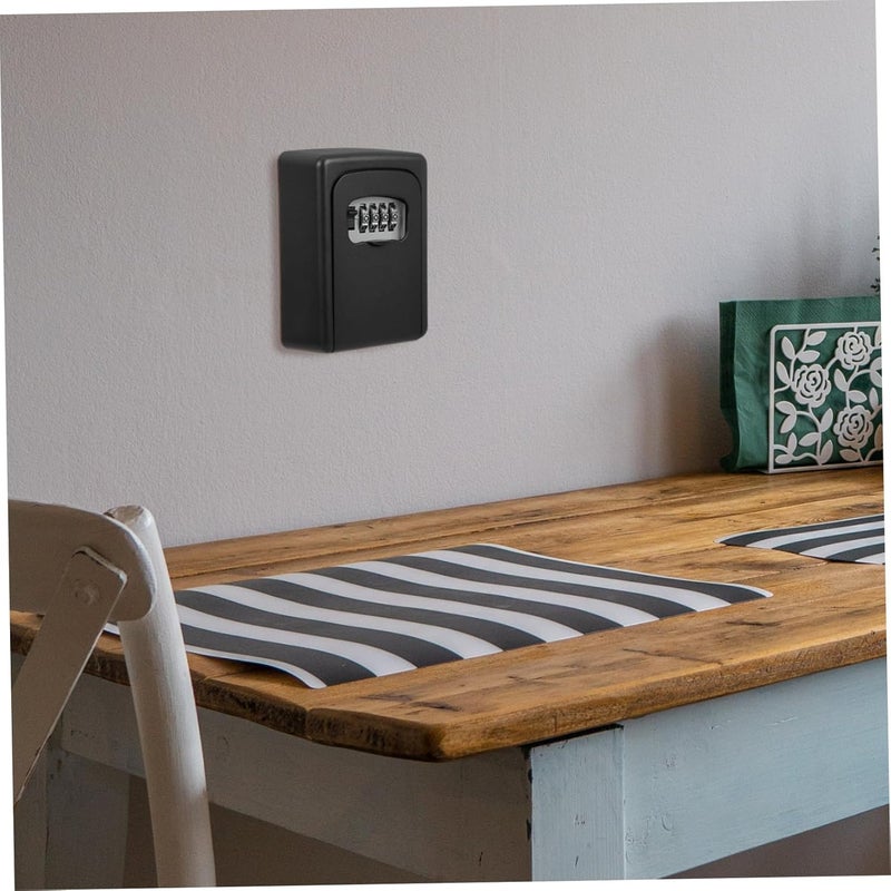 CHILDWEET Security Key Box Code Lock Wall-mounted Key Organizer for Use Elegant Design for Garage Garden and Management - Image 5