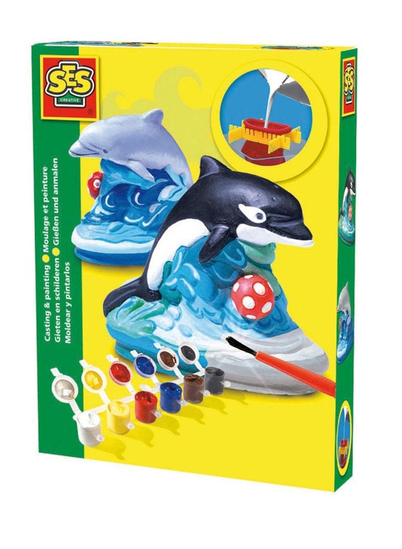 SES Creative -  Dolphin Plaster Casting & Painting Kit