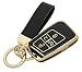 AYGUCEKE TPU Protective Key Fob Cover Case Compatible with VW Volkswagen Atlas Tiguan Taos Passat Jetta Beetle Golf MK6 Polo Smart Key Fob Black - Image 2