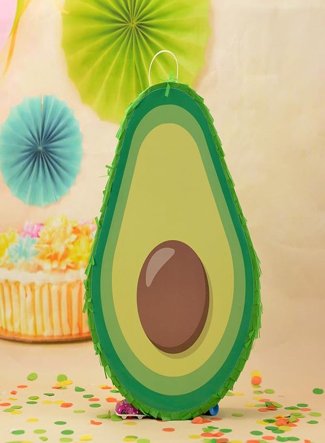 Ipalmay Avocado Pinata - Cute Avocado Pinata with Blindfold and Bat for Girls Boys Birthday, Baby Shower, Cinco De Mayo Mexican Fiesta Events, Spring Summer Fruit Themed Party Favors - Image 5