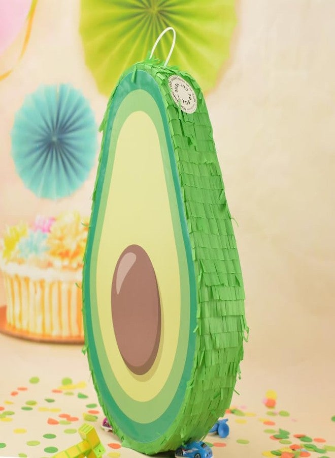 Ipalmay Avocado Pinata - Cute Avocado Pinata with Blindfold and Bat for Girls Boys Birthday, Baby Shower, Cinco De Mayo Mexican Fiesta Events, Spring Summer Fruit Themed Party Favors - Image 4