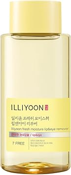 ILLIYOON Fresh Moisture Lip and Eye Makeup Remover300mL1014 FlOz Instant Gentle Waterproof Makeup Remover NonGreasy with Naturally Fermented Yuzu Extract Fragrance Free and Paraben Free - Image 1