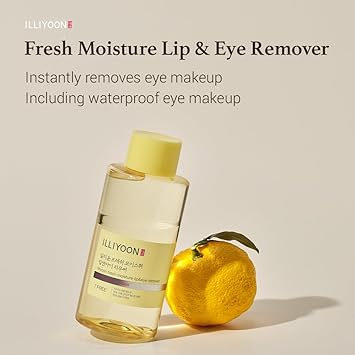 ILLIYOON Fresh Moisture Lip and Eye Makeup Remover300mL1014 FlOz Instant Gentle Waterproof Makeup Remover NonGreasy with Naturally Fermented Yuzu Extract Fragrance Free and Paraben Free - Image 2