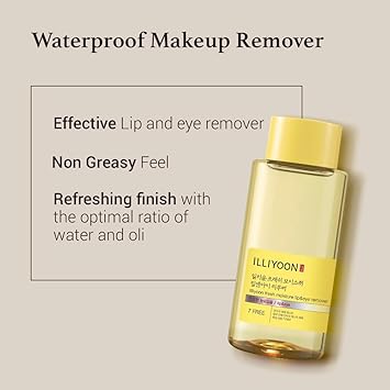 ILLIYOON Fresh Moisture Lip and Eye Makeup Remover300mL1014 FlOz Instant Gentle Waterproof Makeup Remover NonGreasy with Naturally Fermented Yuzu Extract Fragrance Free and Paraben Free - Image 4
