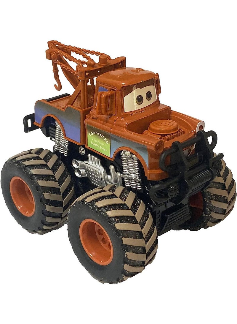 Movie Cars Big Wheel Mater Off-Road Anti-Fall Alloy Inertia Car  - Image 1