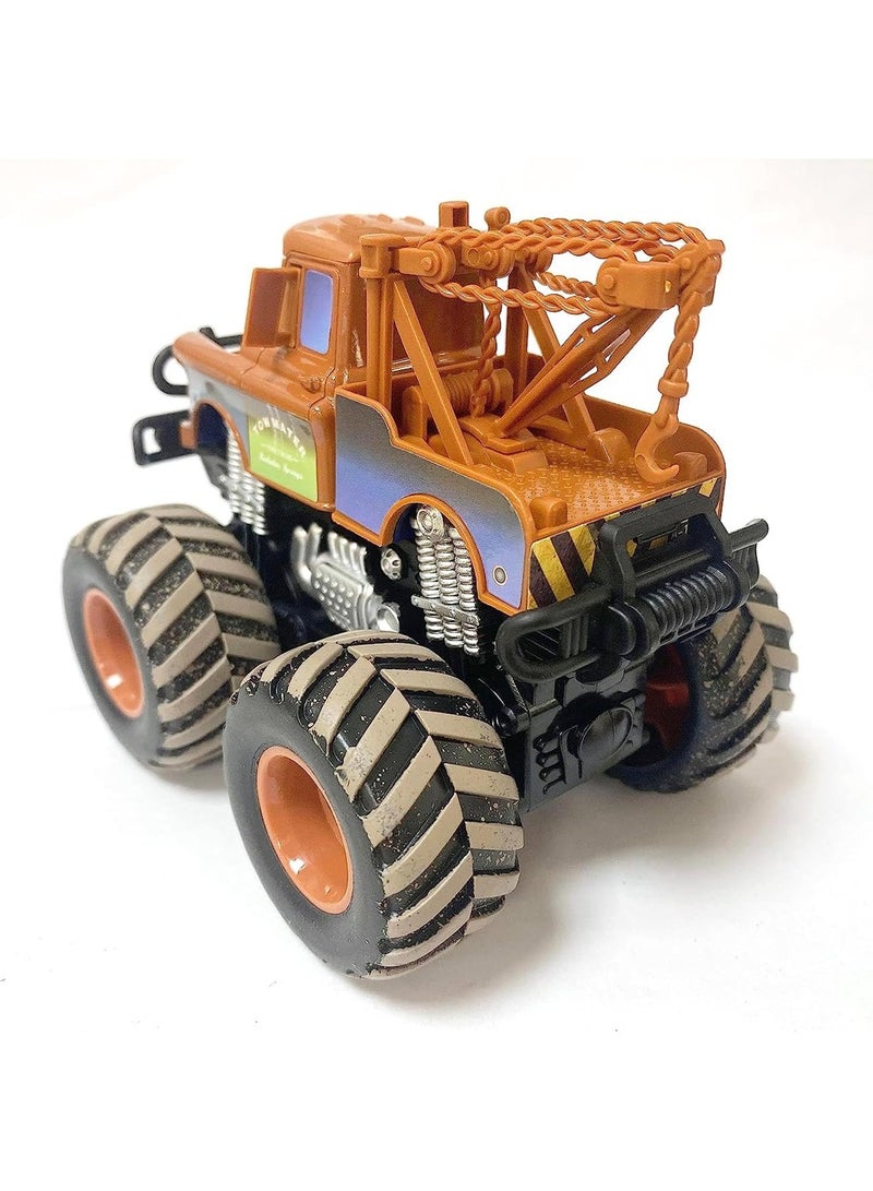 Movie Cars Big Wheel Mater Off-Road Anti-Fall Alloy Inertia Car  - Image 3