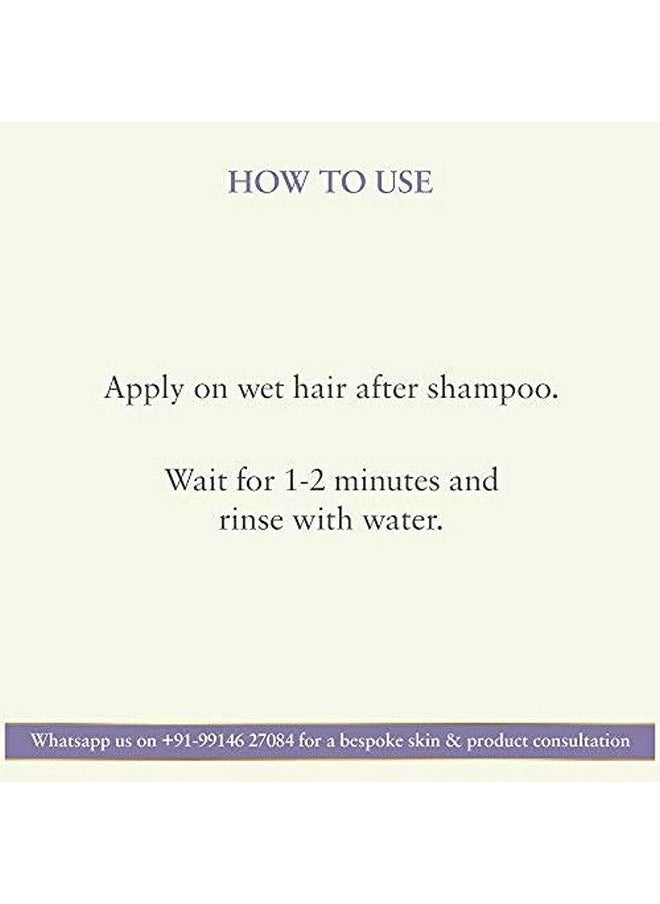 Just Herbs Kumuda Indian White Water Lily Conditioner For All Type Of Hair 200 Ml (Parabens And Sls Free)  - Image 5