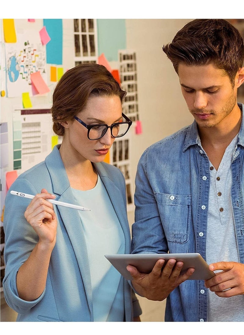 Stylus Pen Touch Screen Pencil: Active Stylus Pens Compatible for Apple iPhone iPad HP DELL Tablet Phone Laptop Chromebook Kindle Fire - Fine Point Digital Capacitive Drawing Pencil  - Image 3