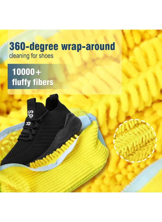 Shoe Washing Machine Bag, Trainer Sneaker Laundry Shoes Bag for Washing Machine Shoe Cleaning Bag Reusable with Zipper(1PC) - Image 3