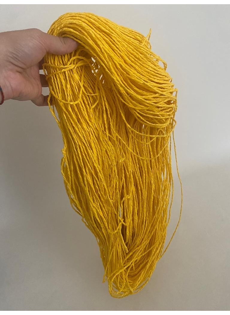 Vatol - Paper Rope, Knitting Rope Used for Kraft Products, Bag Rope, Straw Color Paper Rope - Image 1