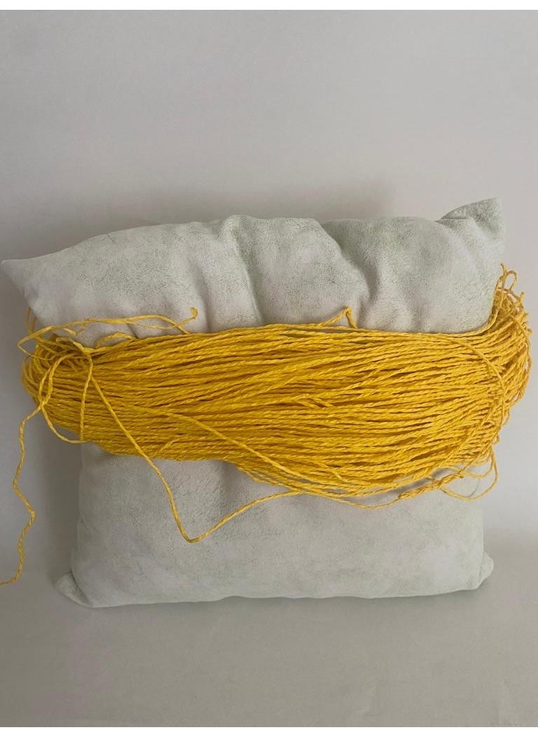 Vatol - Paper Rope, Knitting Rope Used for Kraft Products, Bag Rope, Straw Color Paper Rope - Image 1