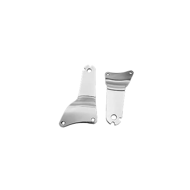 M Maintenanse Adjustable Driver/Passenger Seat Backrest Component:Fixed Mounts (Touring 09-13(Chrome)) - Image 2