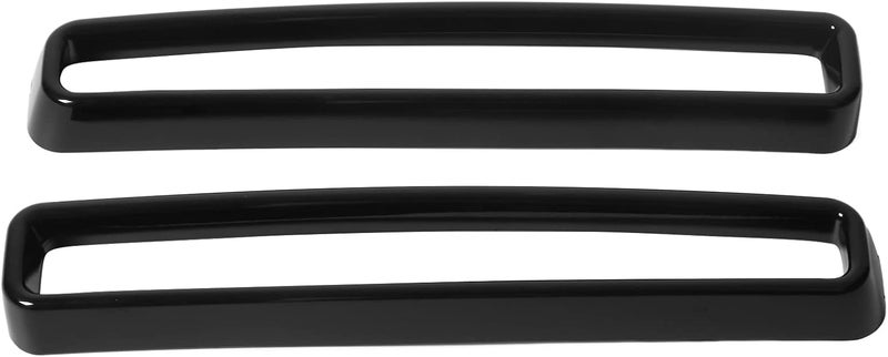 Car Front Grille Trim, Bright Black, ABS Material for 2015-2021 - Protection Coating, Easy Paste Installation, Durable and Stylish Upgrade - Image 1