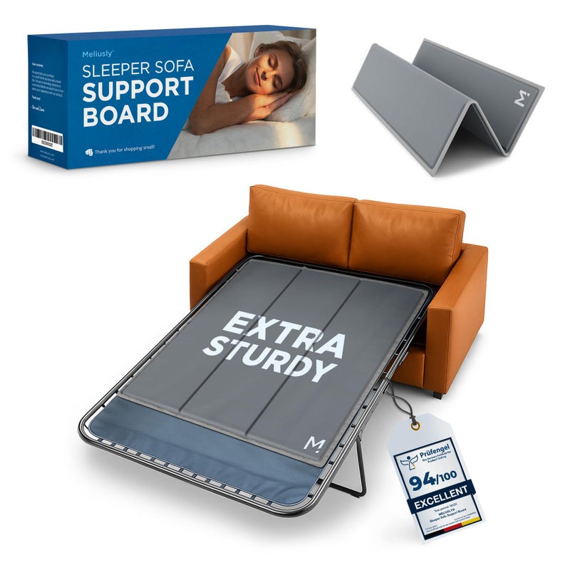 Meliusly Sleeper Sofa Support Board Full Size (48x48) Heavy Duty Wood Sofa Bed Board for Pull Out Couch, Foldable Mattress Support Under Mattress Bar Shield, Sofa Bed Support, Folding Bed Board - Image 1