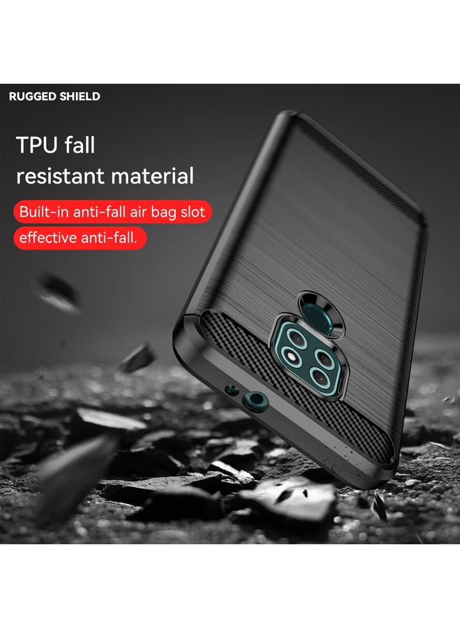 اس-توب جراب لهاتف Lenovo Lemon K12 مصنوع من ألياف الكربون المصقولة TPU - Image 5
