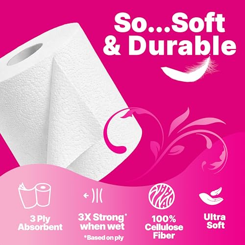 Origami So Soft 3 Ply 4 in 1 Toilet Tissue Paper | Ultra Absorbent with No Clog & Easy Flush Feature | Gentle on Skin (340 Pulls, Total 1360 Sheets) - Image 2