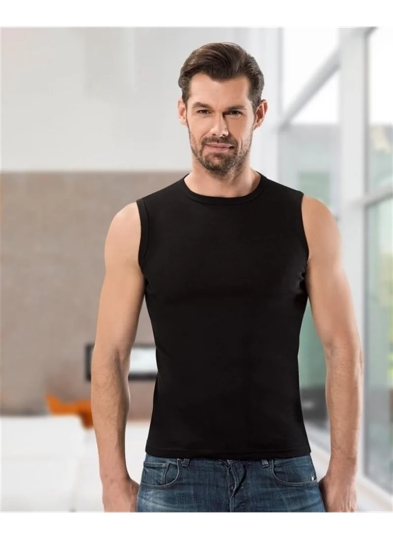 Anıt 3 Piece Rib Zero Collar Zero Sleeve Undershirt