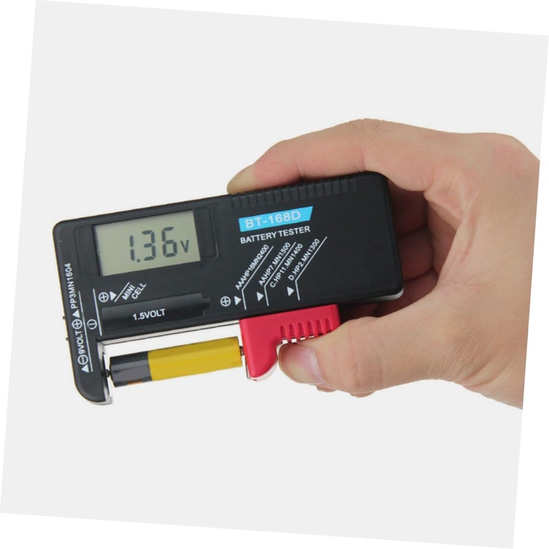 9V جهاز اختبار البطارية الرقمي المحمول شاشة LCD عرض مؤشر السعة الدقيق للمنزل المكتب السفر - Image 5