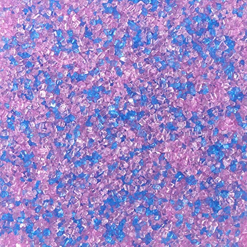 DECOPAC Cotton Candy Flavoured Sanding Sugar 33oz Fancy Sprinkles in Handheld Container Edible Sprinkles For Drink Rims Celebration Cakes Cupcakes Cookies - Image 1