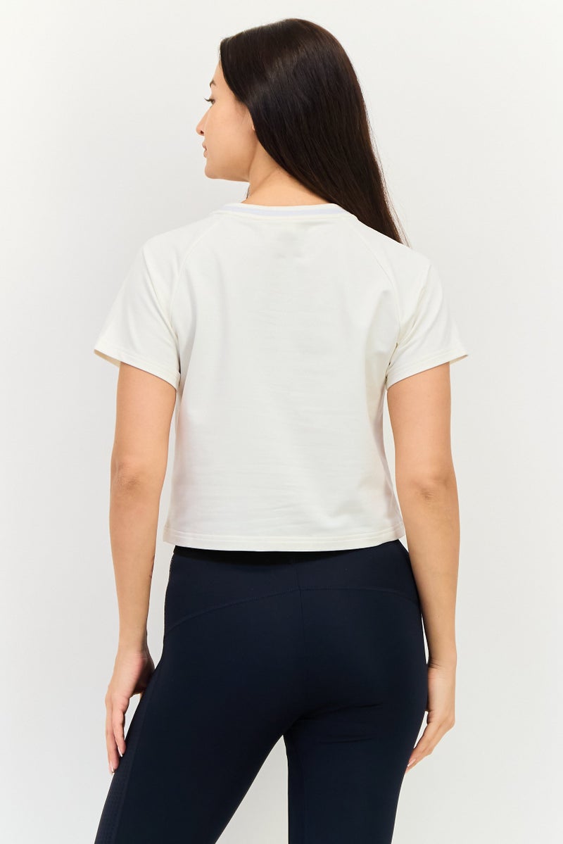 Puma X Palomo Women Sportswear Fit Short Sleeve Training T-Shirt, White - Image 3