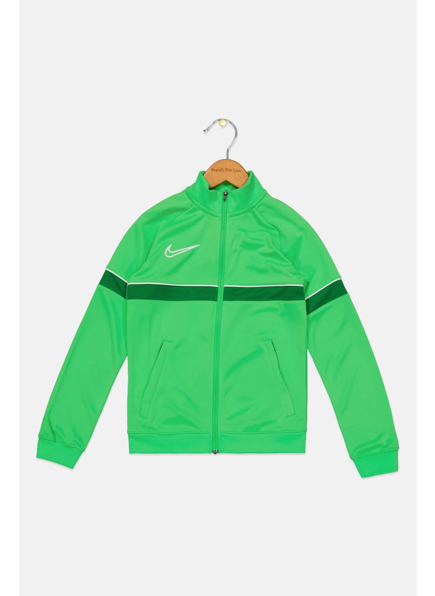 Kids Boy Brand Logo Jacket, Green - pzsku/Z645CAF2F82AA14405344Z/45/_/1726669255/4f5e7399-839c-4ae9-8e49-4a6953ee476f