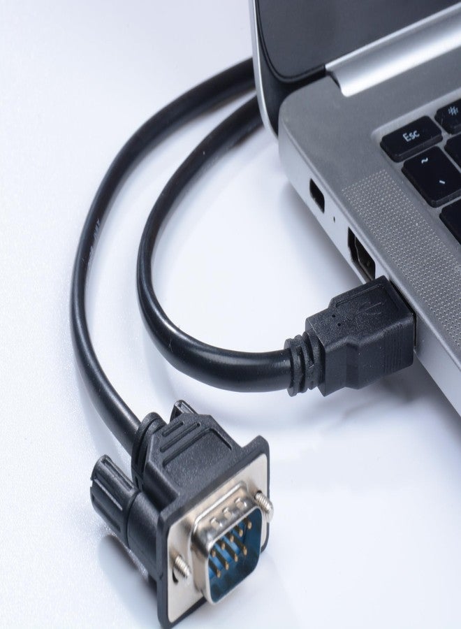 Washinglee USB-XW2Z-200S-CV Programming Cable for Omron PLC CQM1H CJ CP1E CPM2C CJ1M Series, for USB-XW2Z-200S-CV/VH/V Replacement, 6 FT - Image 4