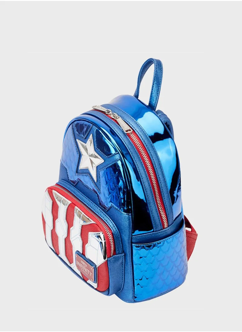 لاونج فلاي Kids Captain America Zip Over Backpack