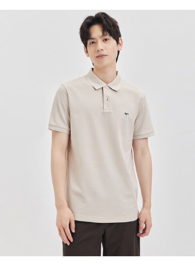 Septwolves Ice-cool Feel】25 Summer Classic Durable As New, Colorfast Polo Shirt With Collar, Multiple Colors, Breezy Men's Polo - Image 1