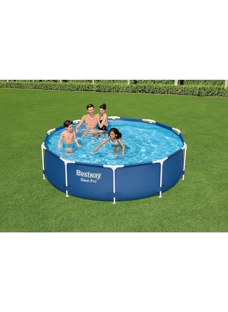 بست واي حوض سباحة بإطار فولاذي احترافي 3.05 متر مربع 76 سم - Image 2