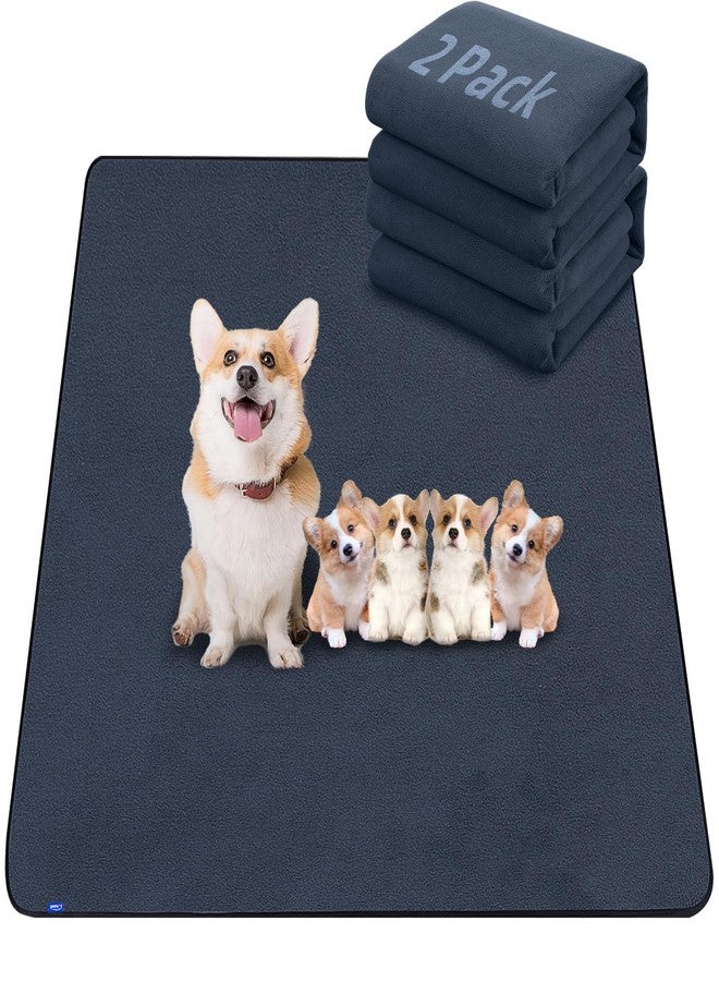 Sunsleek Reusable Puppy Pads 24"x 36" 2 Pack Washable Non-Slip Dog Pee Pads - Image 1