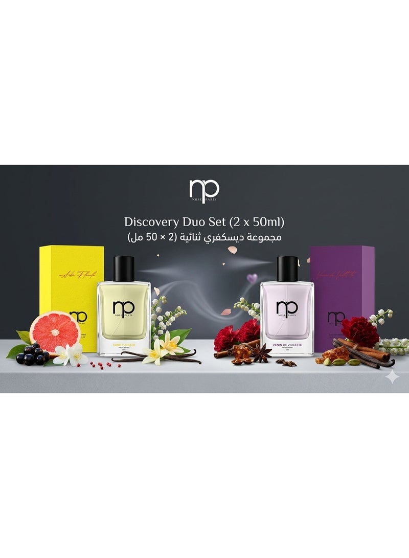 Nose Paris Discovery Duo: Venin De Violette & Aube Florale EDP Set (2 x 50ml) – Premium Layering Bundle - Image 5