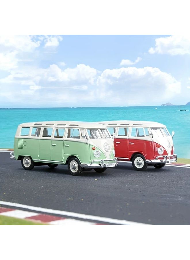 مايستو 1 25 سكايل فولكس فاجن سامبا فان دي كاست سبيكة نموذج اللون الأخضر التشغيل اليدوي - Image 4