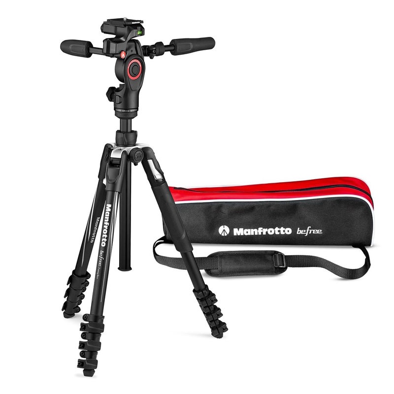 Manfrotto Befree 3Way Live Advanced 4Section Tripod with Befree 3Way Live Head