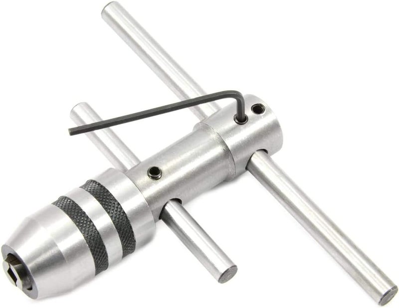 AI T Type Tap Wrench Pilot Spindle Set of 2 Piece 1/16" to 1/4" & 1/4" to 1/2" I Tapping -Threading - Reaming I Made In India - Image 3