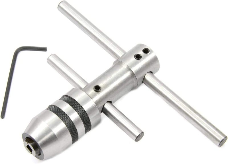 AI T Type Tap Wrench Pilot Spindle Set of 2 Piece 1/16" to 1/4" & 1/4" to 1/2" I Tapping -Threading - Reaming I Made In India - Image 2