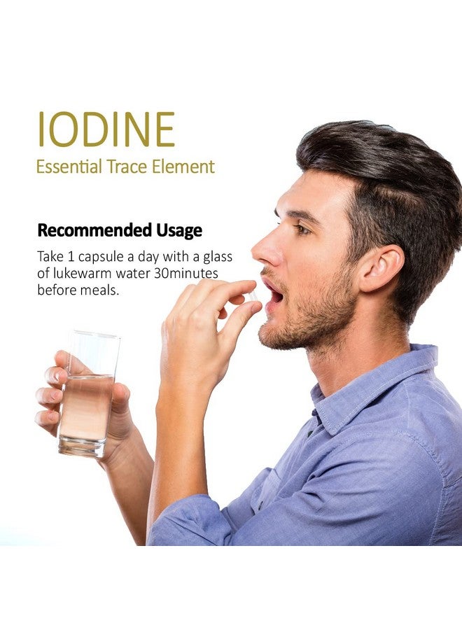 ANC Iodine 150mcg Supplement to Support The Thyroid and Maintain Healthy Cellular Metabolism 90 Capsules (Pack of 4) - Image 3