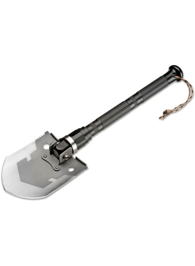 KING KONG Carbon Steel Multifunctional Folding and Detachable Shovel, Equipped with an Axe, Saw, Hammer, Glass Breaker, Screwdriver, Knife, and a Carrying Bag for Camping Trips and Car Emergencies. - Image 3