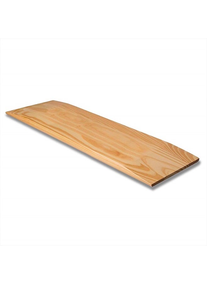 DMI - Transfer Board and Slide Board Made of Heavy-Duty Wood for Patient, Senior and Handicap Move Assist and Slide Transfers, FSA HSA Eligible, Holds up to 440 Pounds, Solid, 24 x 8 x 1 - Image 1