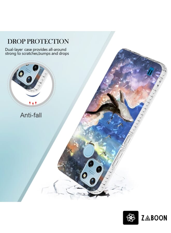 Zaboon غطاء حماية لهاتف Realme C25Y / C21Y 2.0 مم مع وسادة هوائية مضادة للصدمات من TPU - Image 5