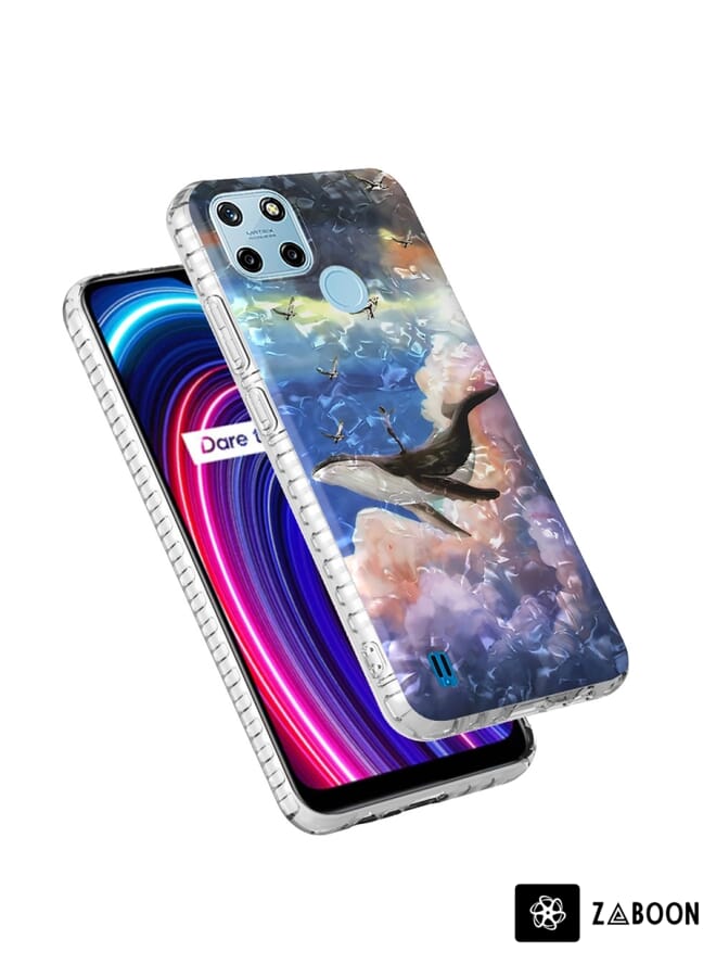 Zaboon غطاء حماية لهاتف Realme C25Y / C21Y 2.0 مم مع وسادة هوائية مضادة للصدمات من TPU - Image 3