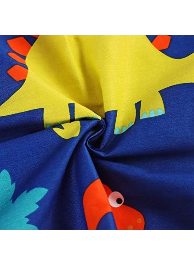 مورو مورو غطاء وسادة تغيير الأطفال - عبوة واحدة ، 16x32 ، ديناصور أزرق ، ستوكات ناعمة مسامية ، تناسب ضمادات التغيير القياسية - Image 2